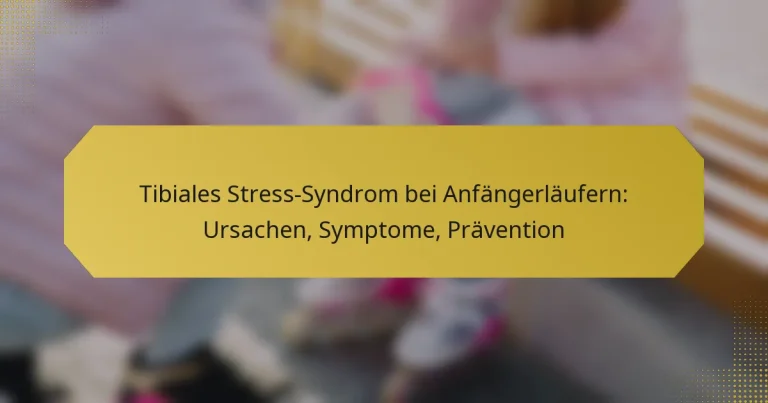 Tibiales Stress-Syndrom bei Anfängerläufern: Ursachen, Symptome, Prävention